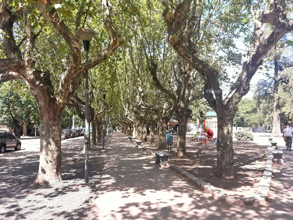 Album Distrito San Miguel. Plaza Las Carreras. Muñiz. Provincia de Buenos Aires. República Argentina