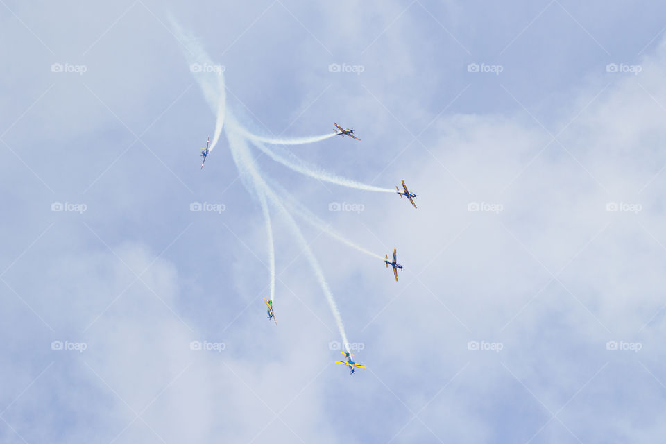 Brazilian Air Force Acrobatic Team "Esquadrilha da Fumaça" 