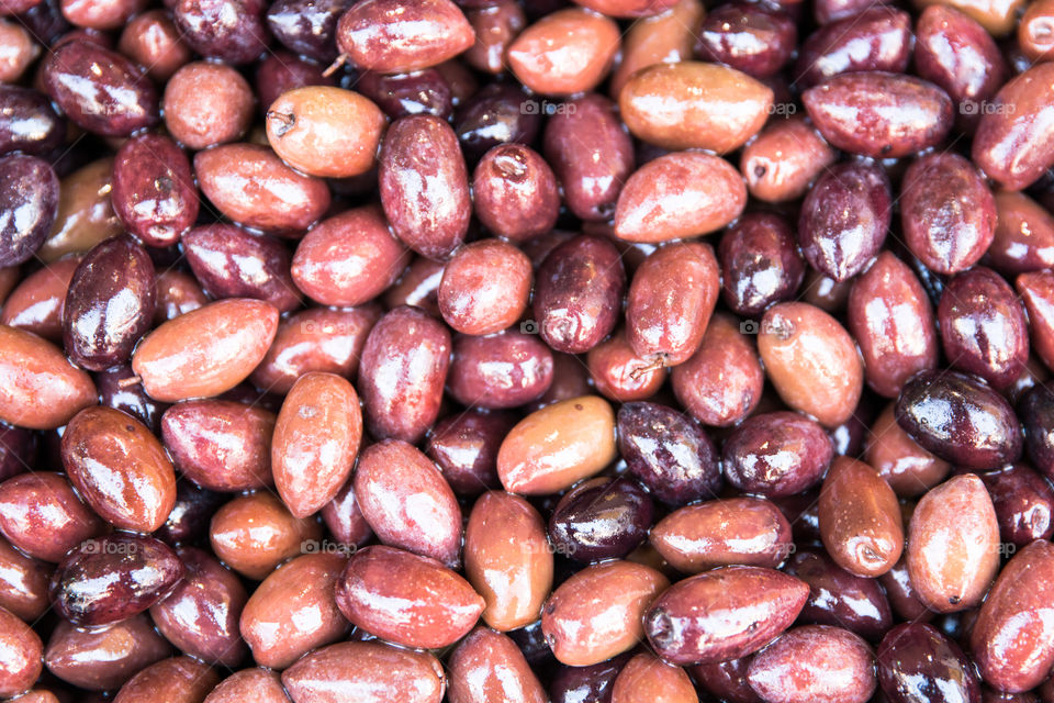 Greek Brown Olives From Kalamata, Greece
