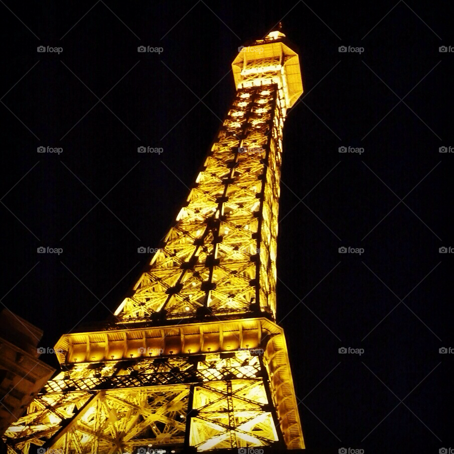 las vegas nevada paris eiffel tower by jmaidment