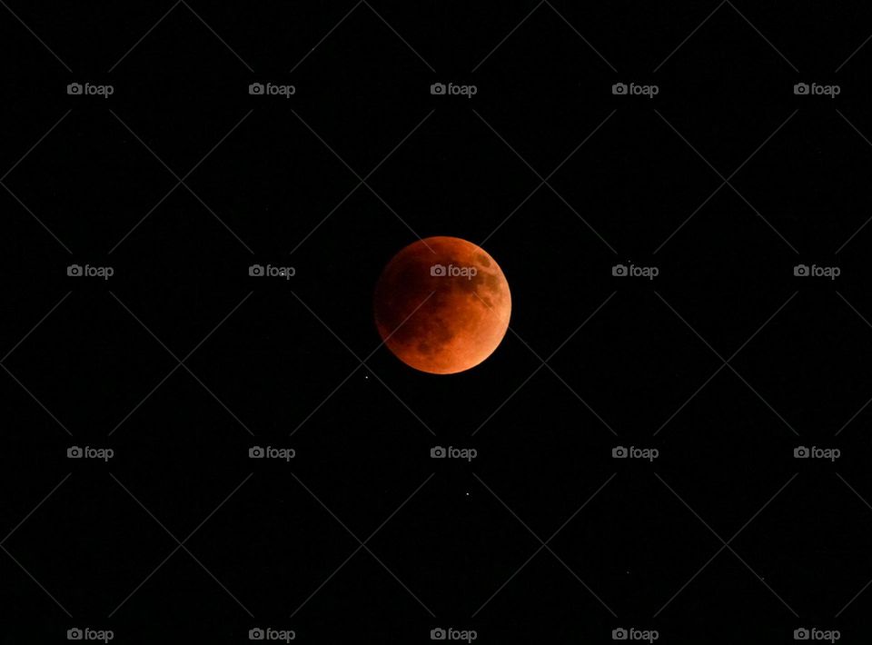 Full eclipse of the moon