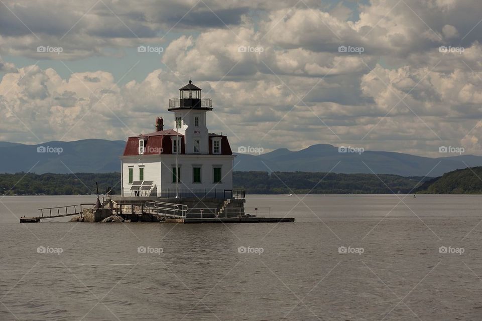 Hudson river lighthouse