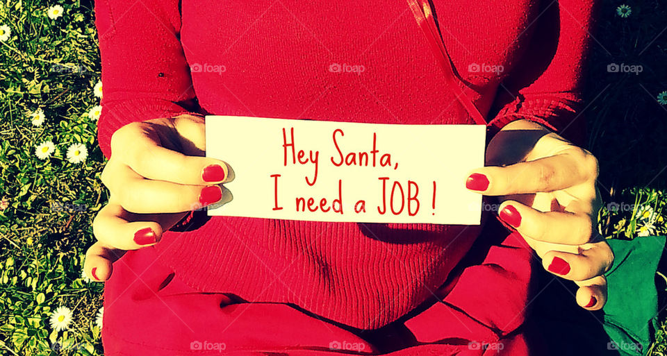 Santa need a job