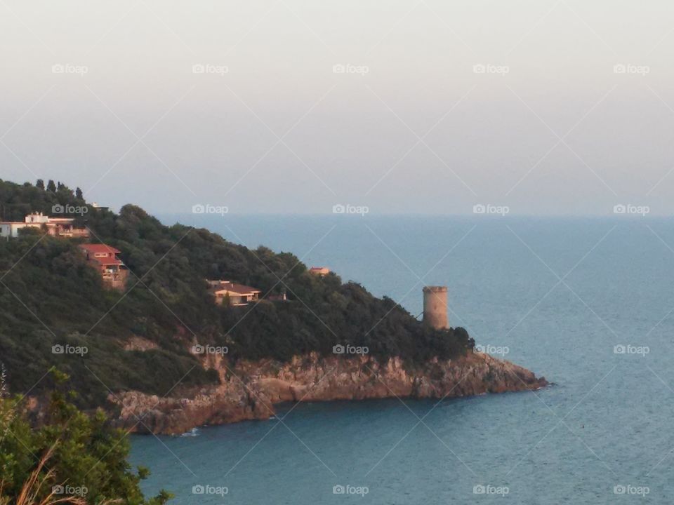 Watchtower. There are several of these towers on the coast of my town.