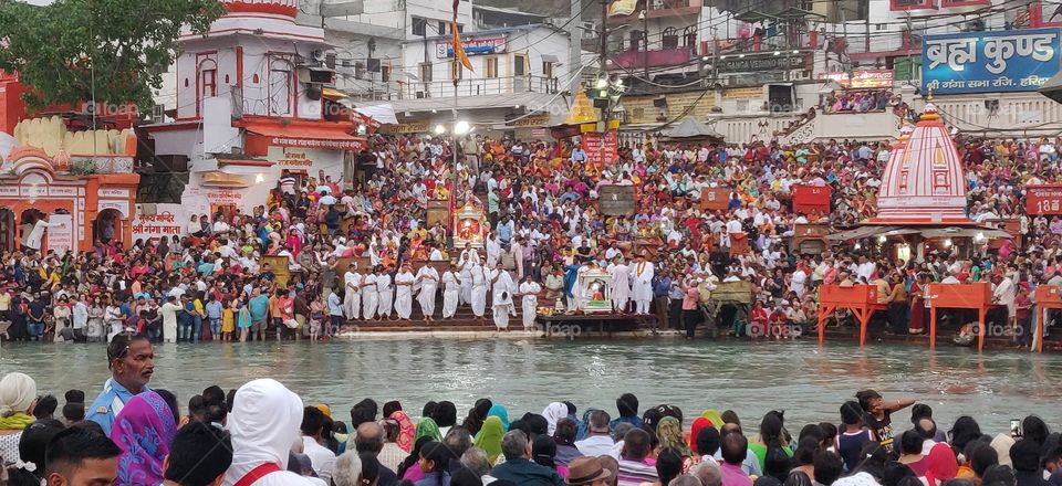 Ganga Ji prayer, Haridwar