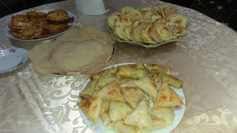 Various moroccan bread