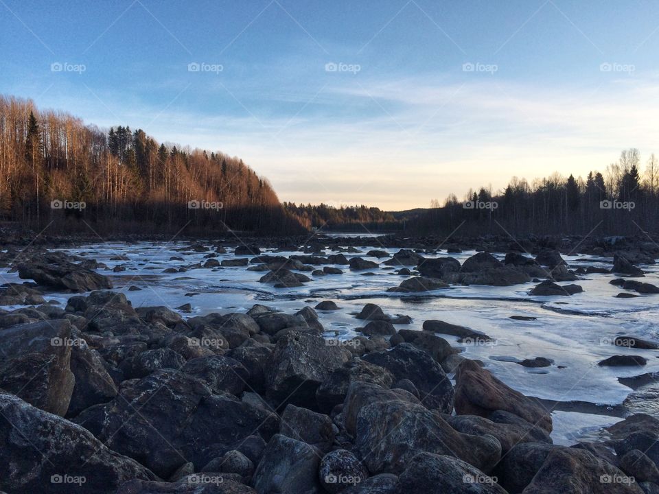 Water, No Person, Landscape, Snow, Nature