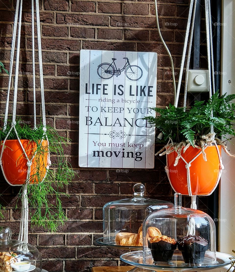 Inspirational Quotes-Amsterdam Cafe