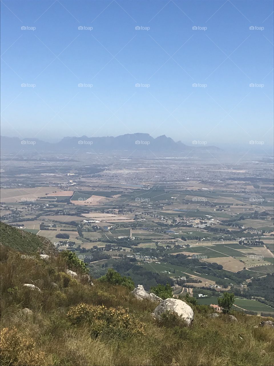 Our local treasure! The Sleeping Giant just visible through the haze of the beautiful sunny day