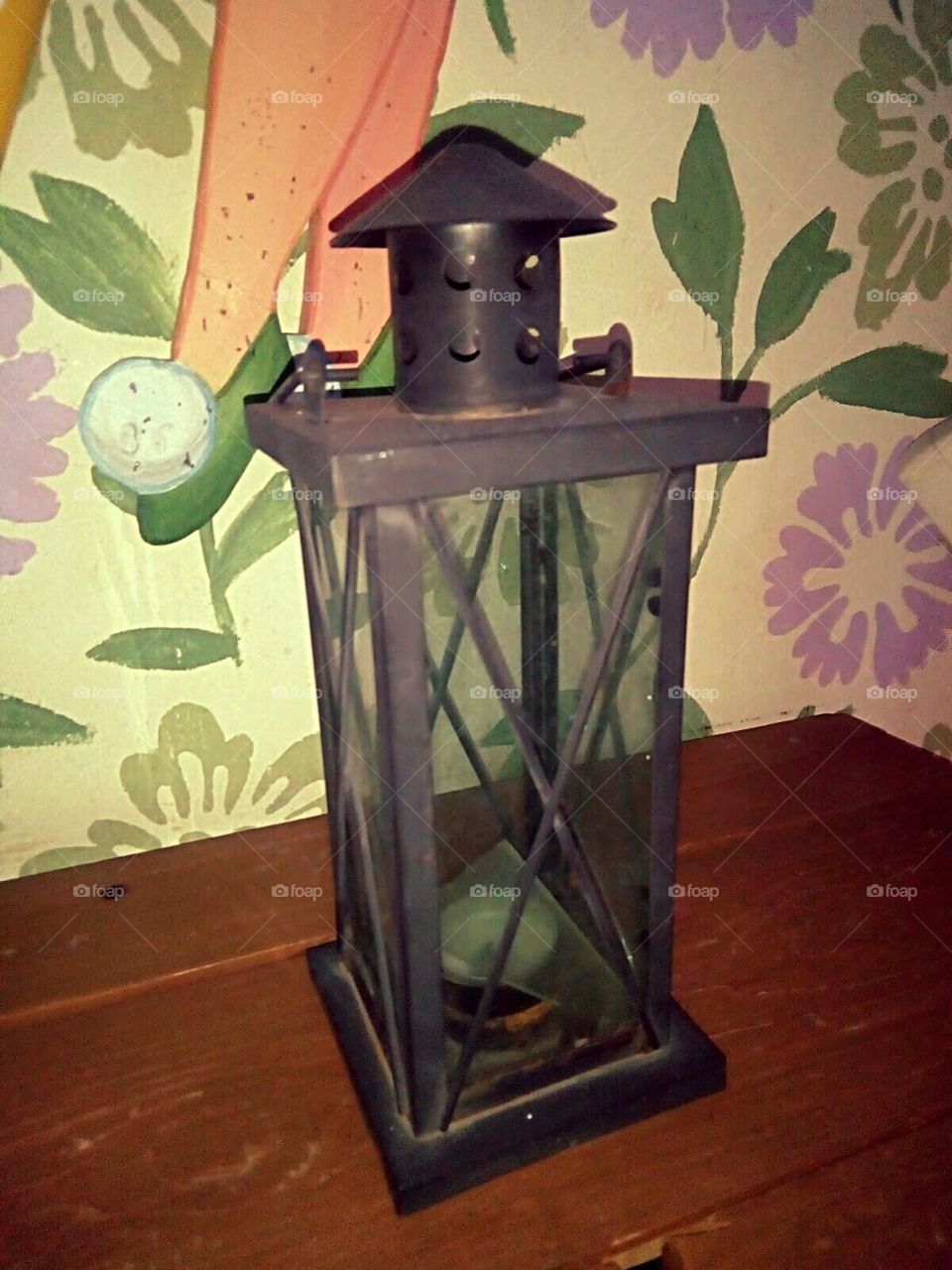 old oil lamp