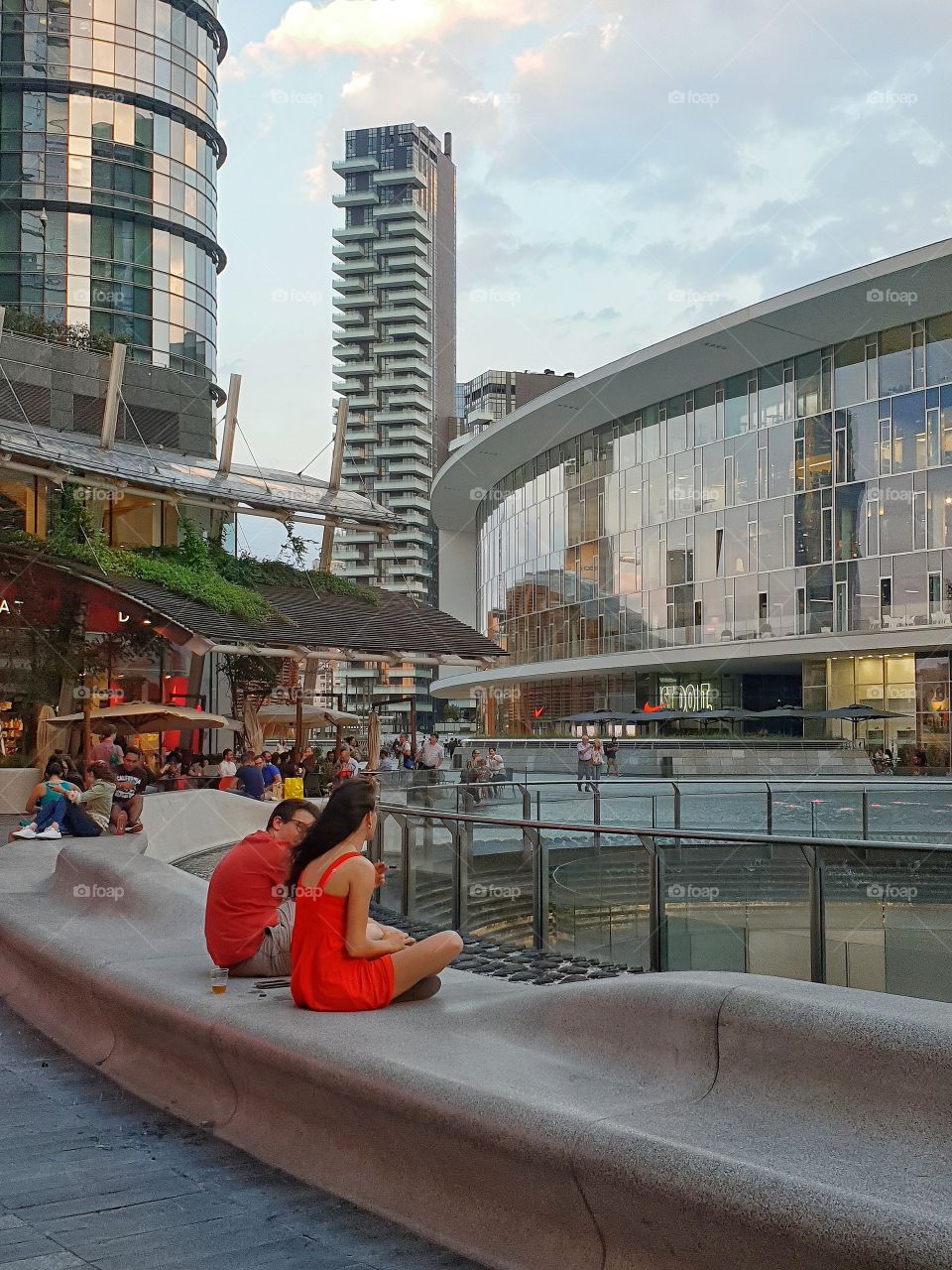 Modern architecture of Milan