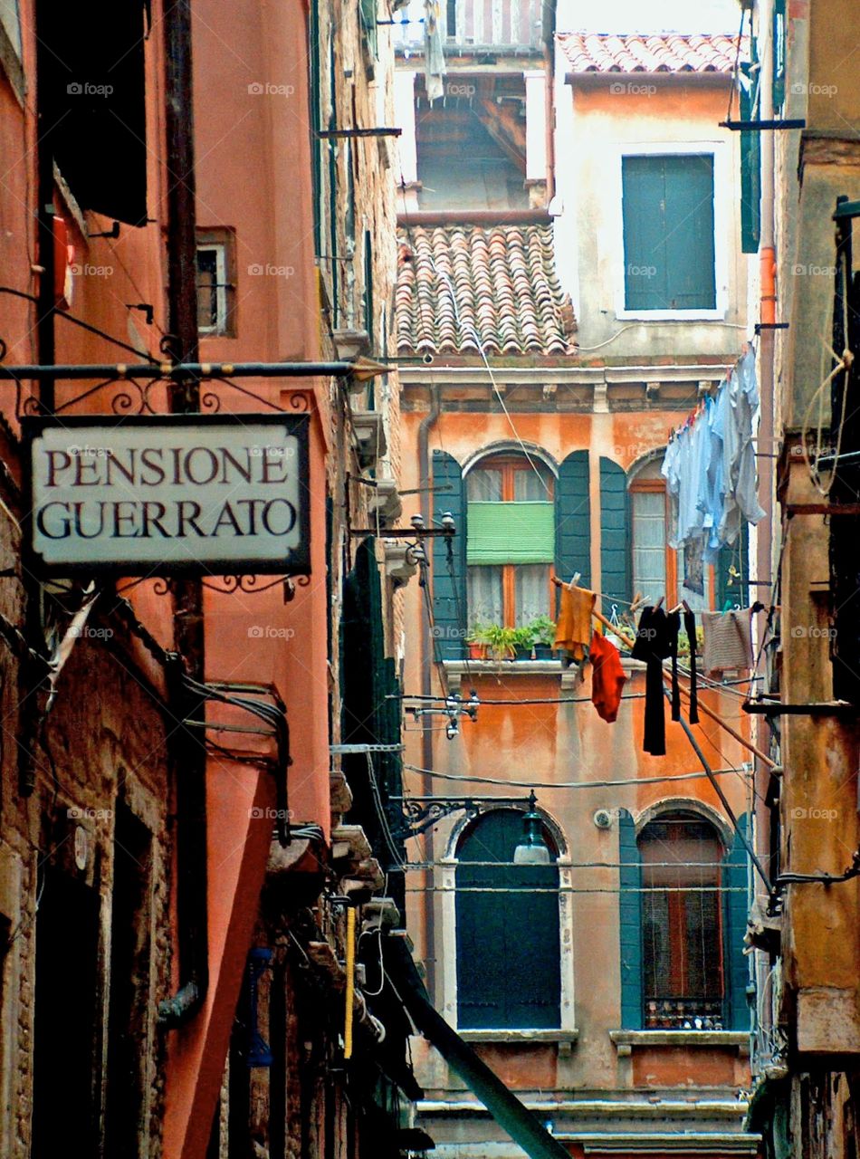 Venice side street, Italy