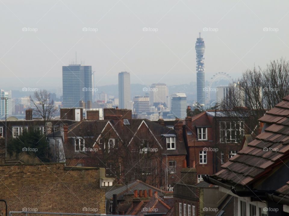 City of London from Hampstead