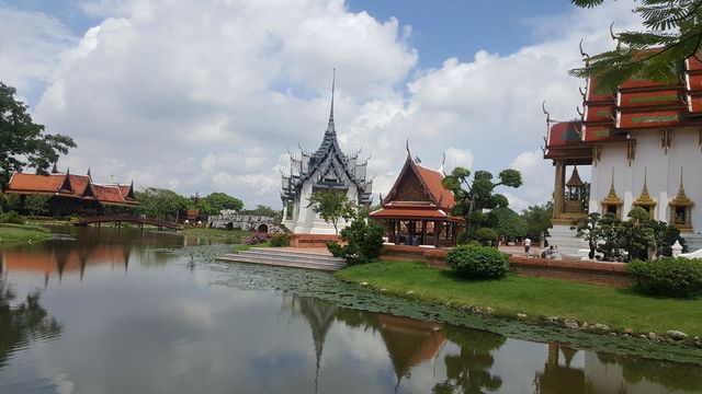Thai house - made of wood
