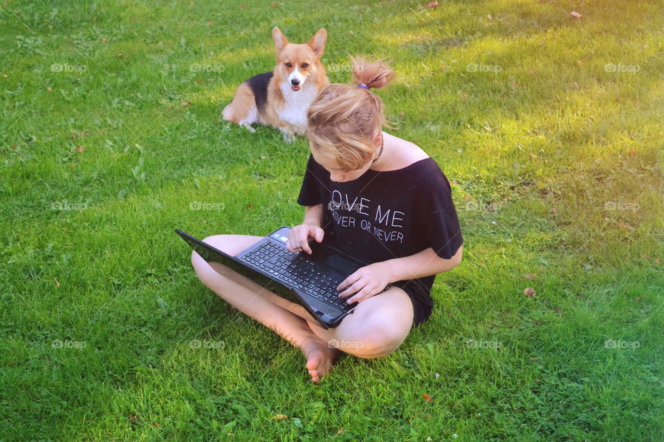 Grass, Outdoors, Nature, Cute, Summer