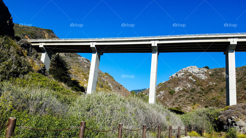 Bridge on the Mountain Side