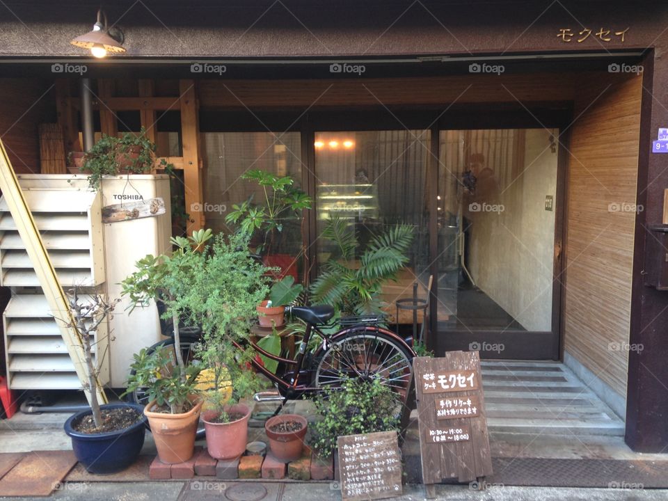 Japanease old house cafe♡Mokuaei in Osaka ♡