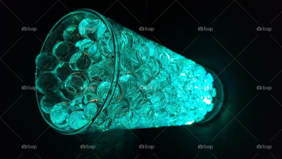 turquoise bubbles