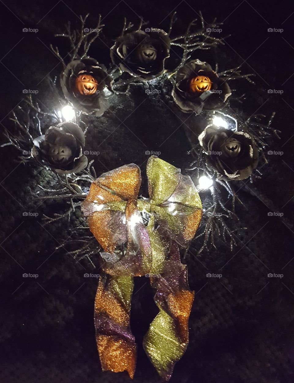 Halloween wreath