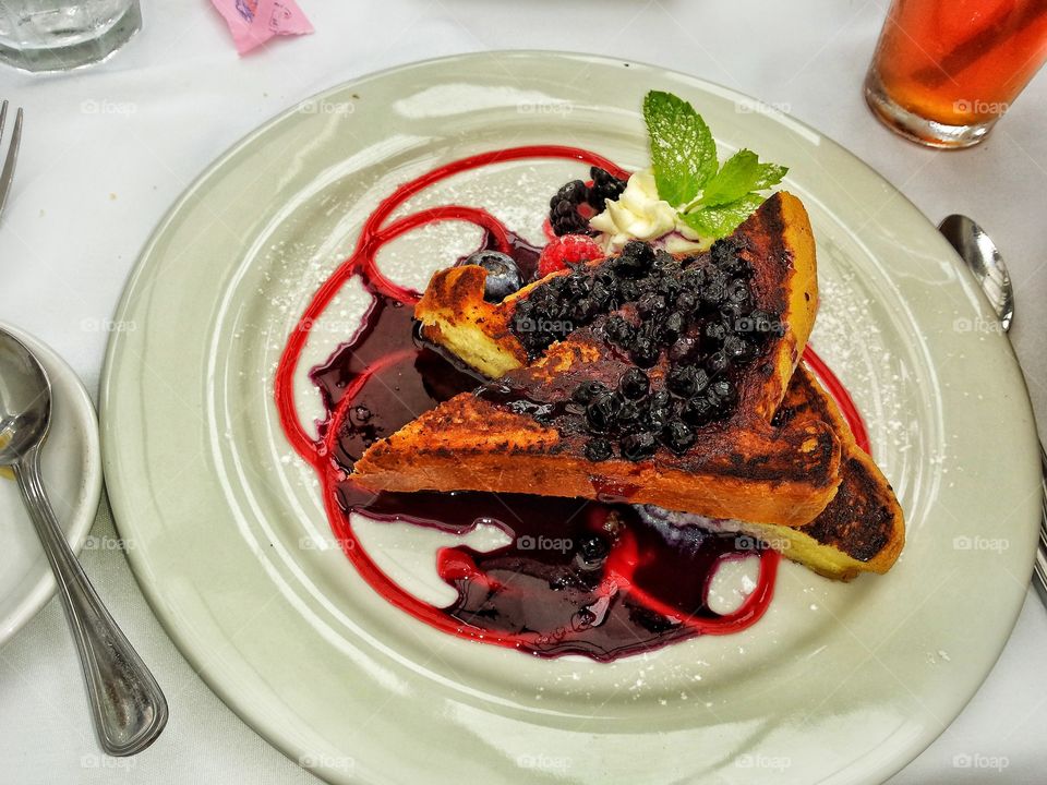 loganberry French toast