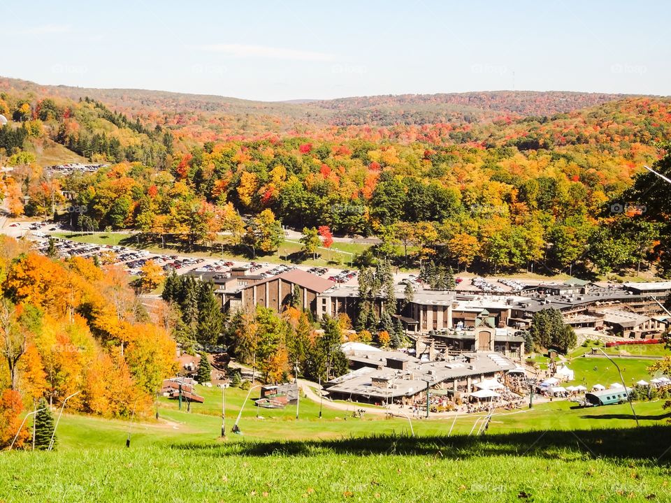 Seven Springs in Autumn