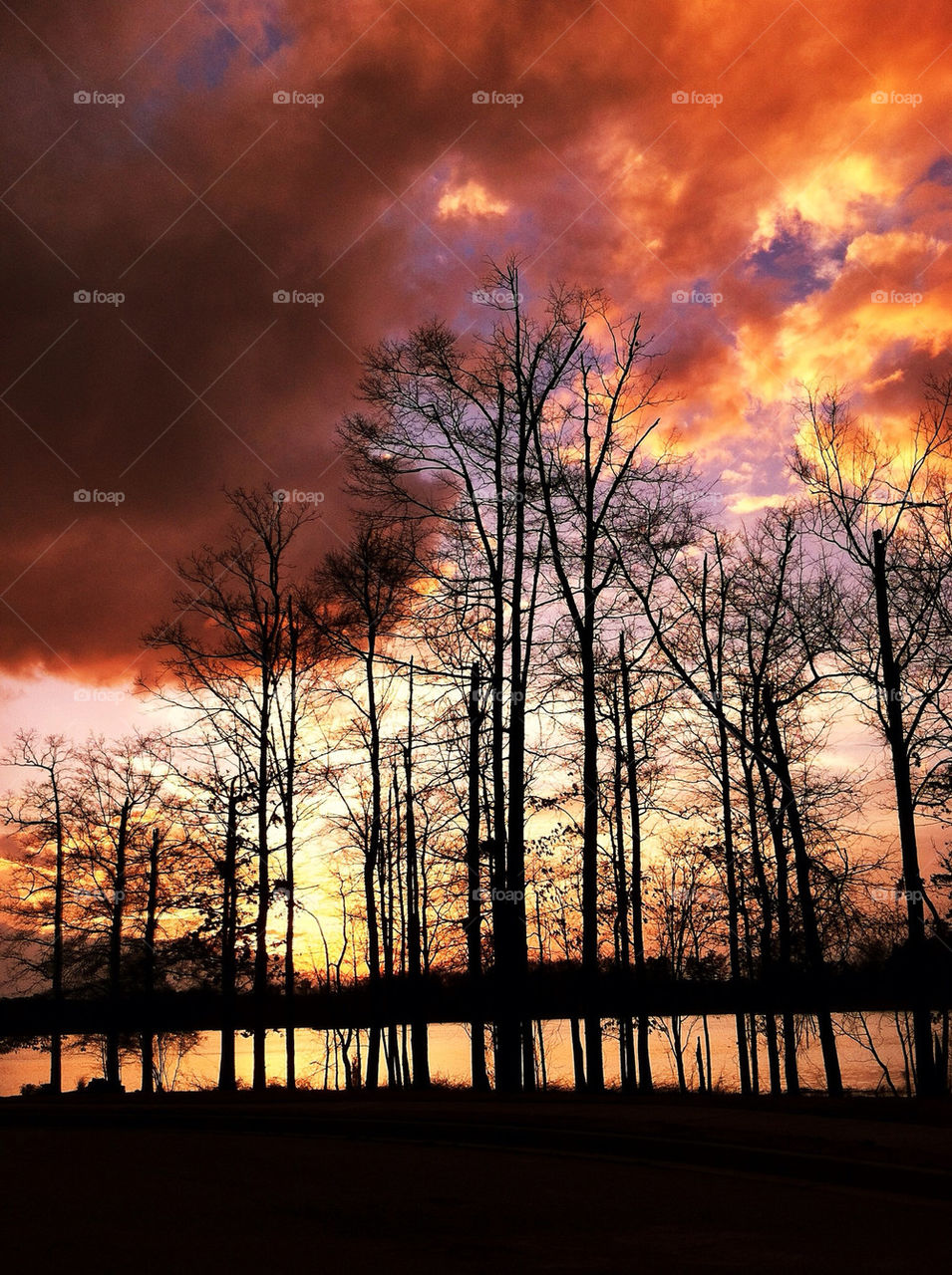 sky dark colors sunset by creative_bacon