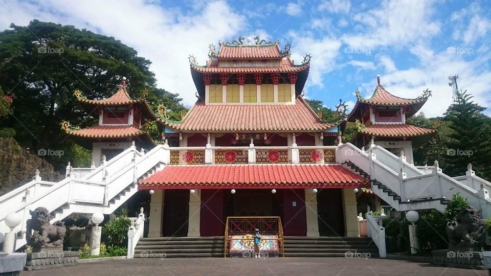 Chinese temple in La Union, Philippines