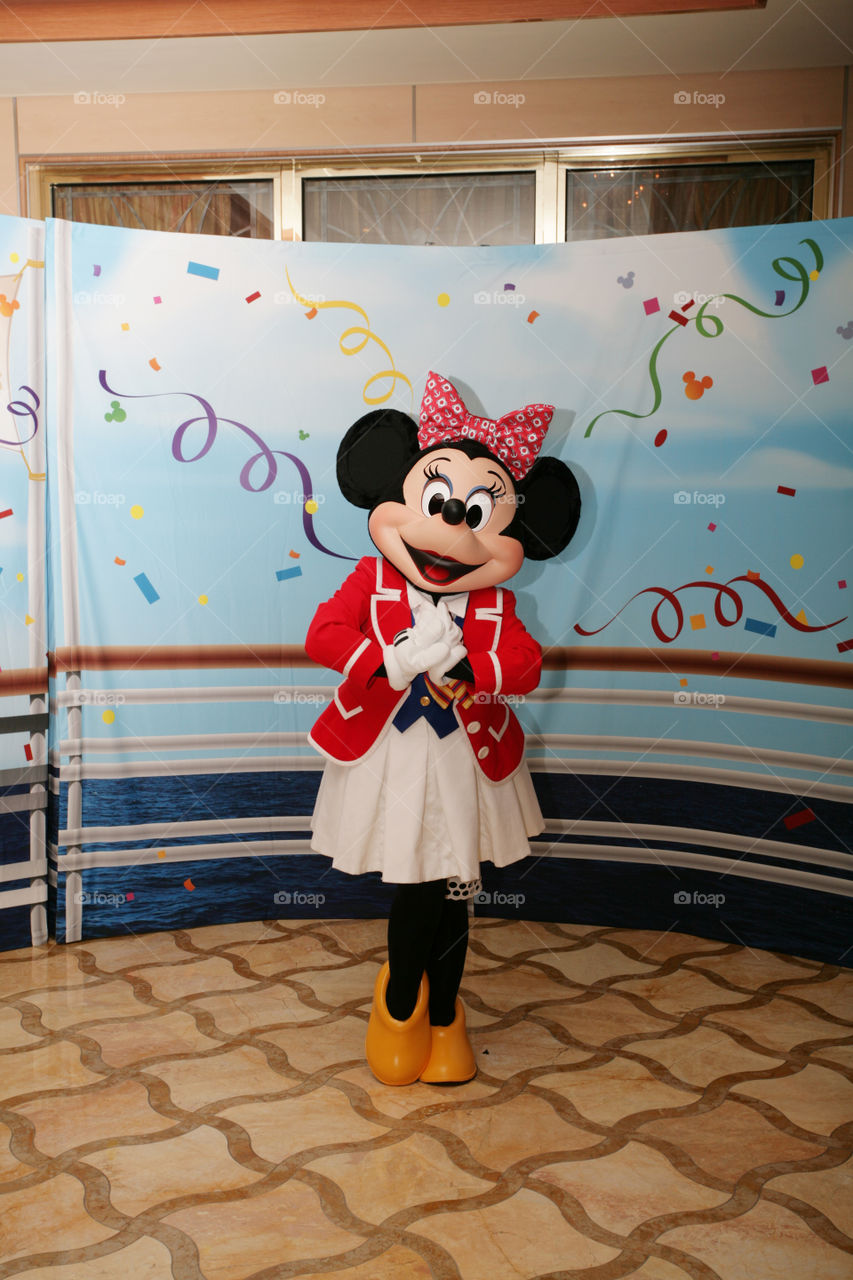 Minnie Mouse in Disney Dream Cruise