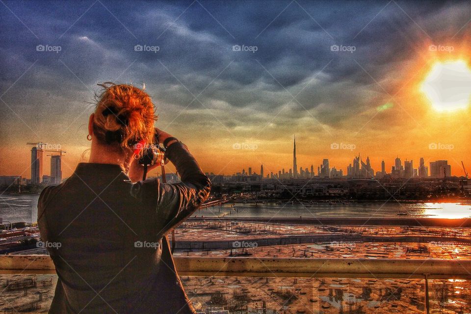 Sunrise photo shoot Dubai