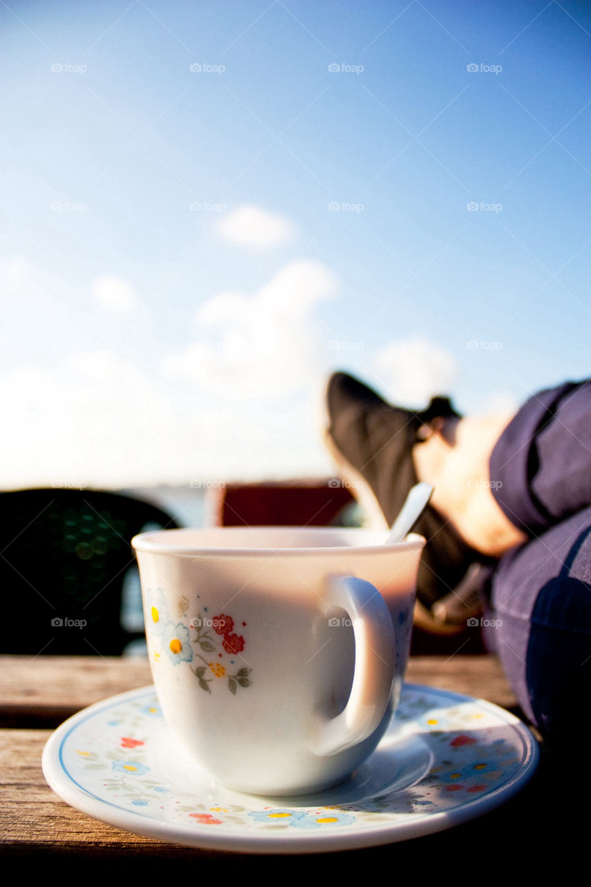 Tea and shoes in Istanbul 