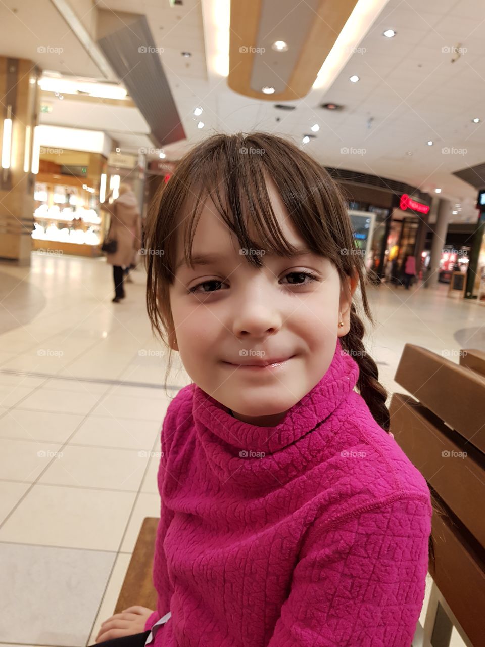Child, Indoors, Girl, Portrait, People
