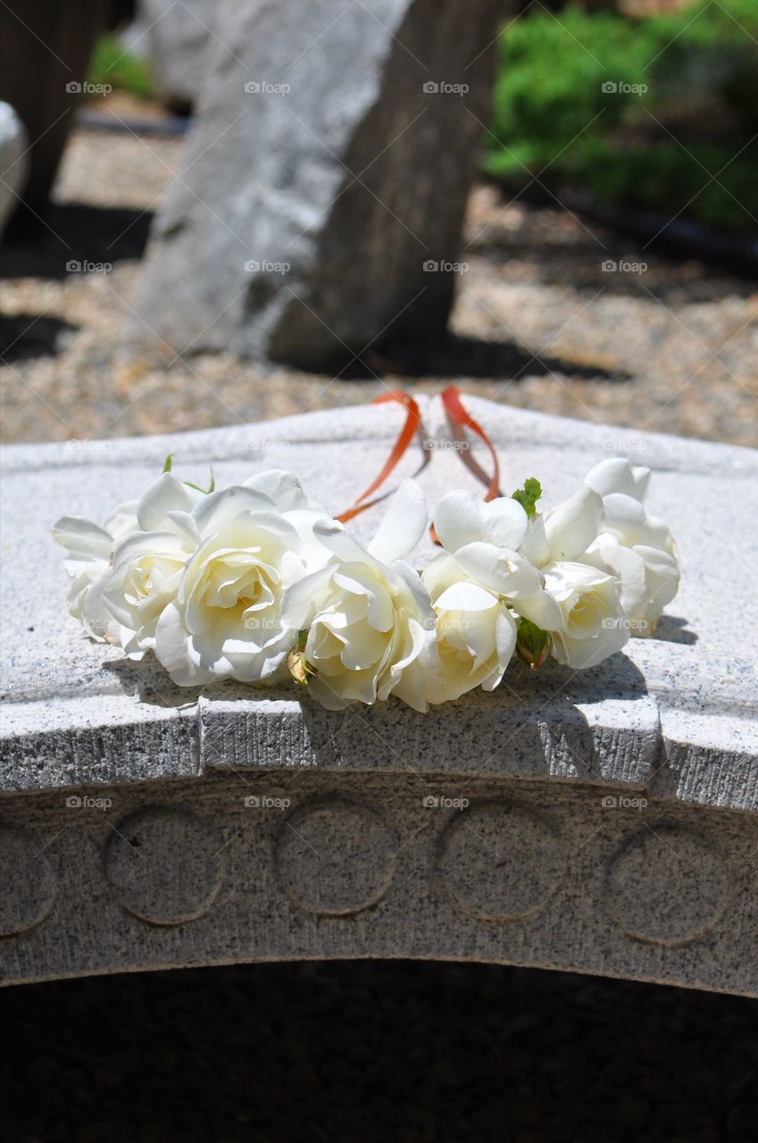 Rose flowers crown