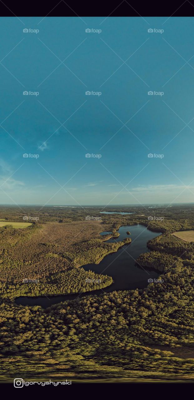 Беларусь. Азино. озеро.Белое