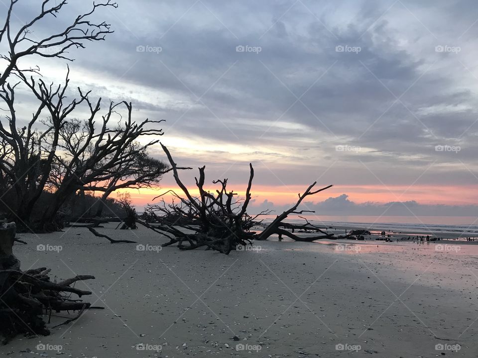  Beach sunrise