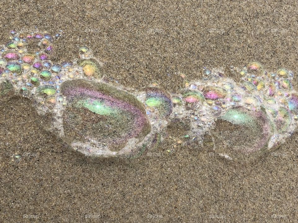 Bubbles on the Beach