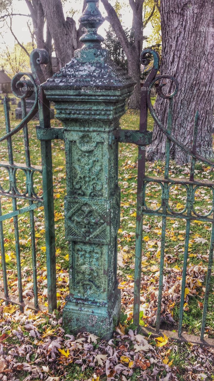 Old Gate Post