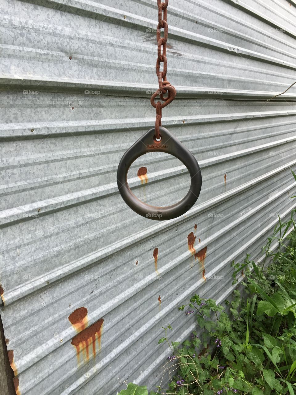 Rusty ring. Rusty ring