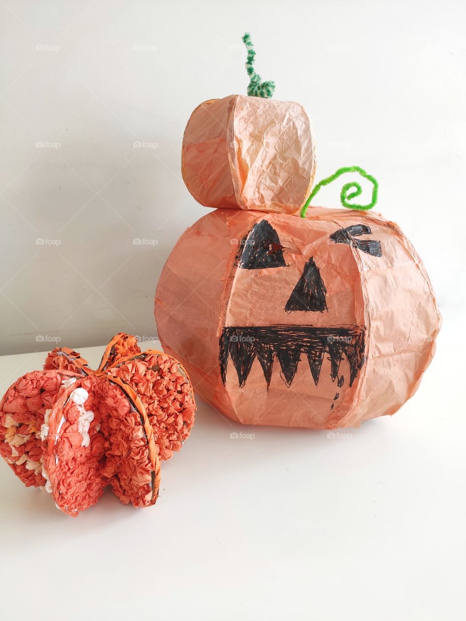 DIY Halloween pumpkins