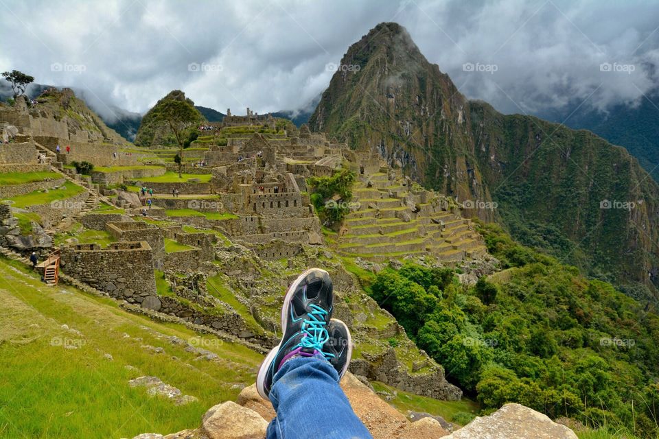 At Machu Picchu