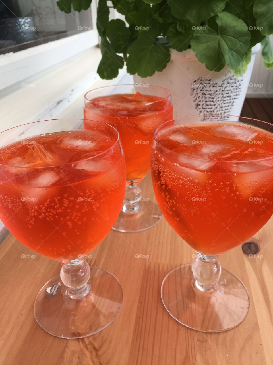 Orange drinks