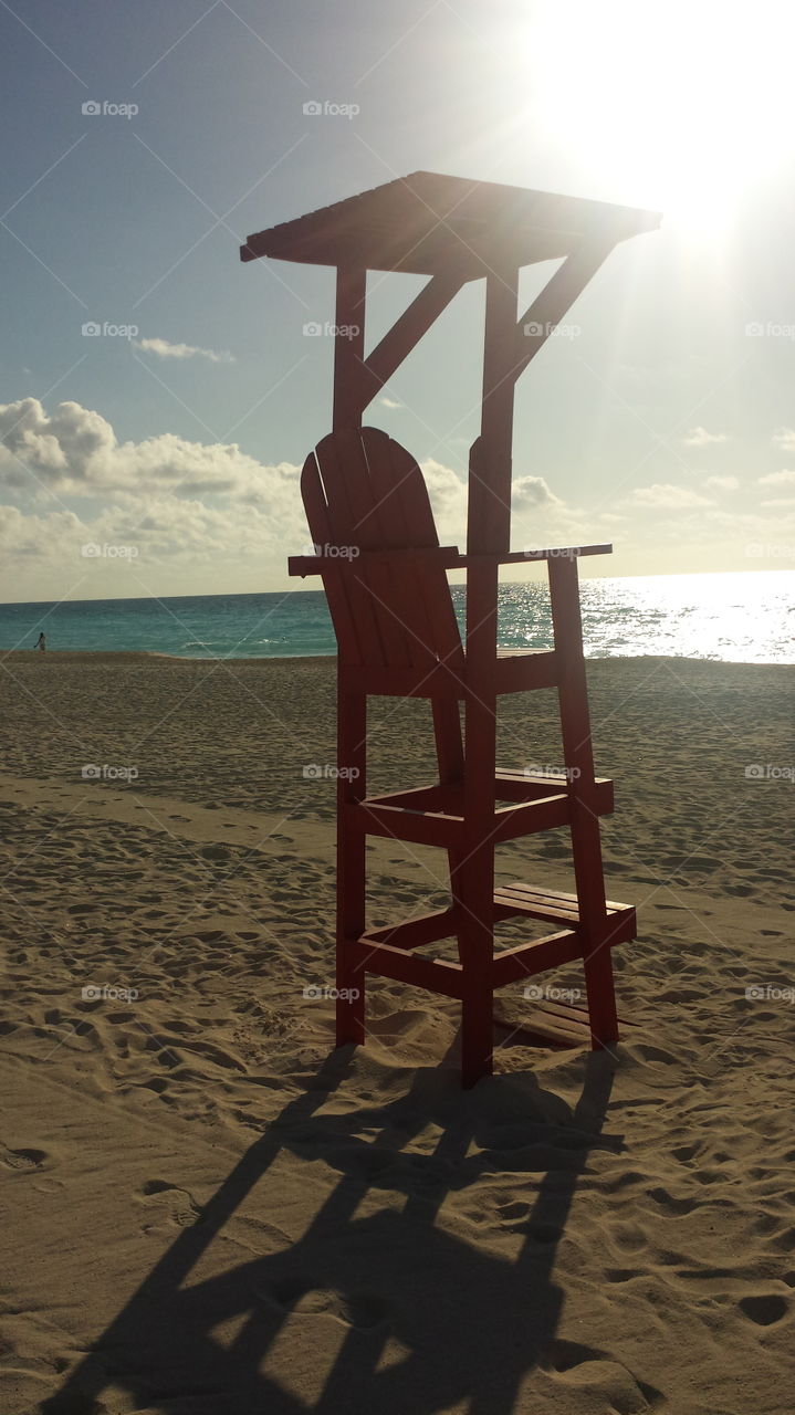 beach side. Mexican beach