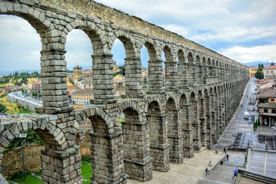 Aqueduct. Segovia, Spain