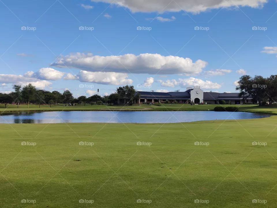 cloudy weather at Bonanza golf course - Africa