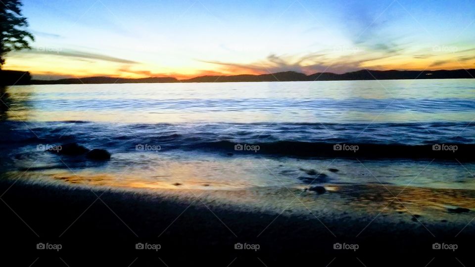 Sunset Lake Lanier