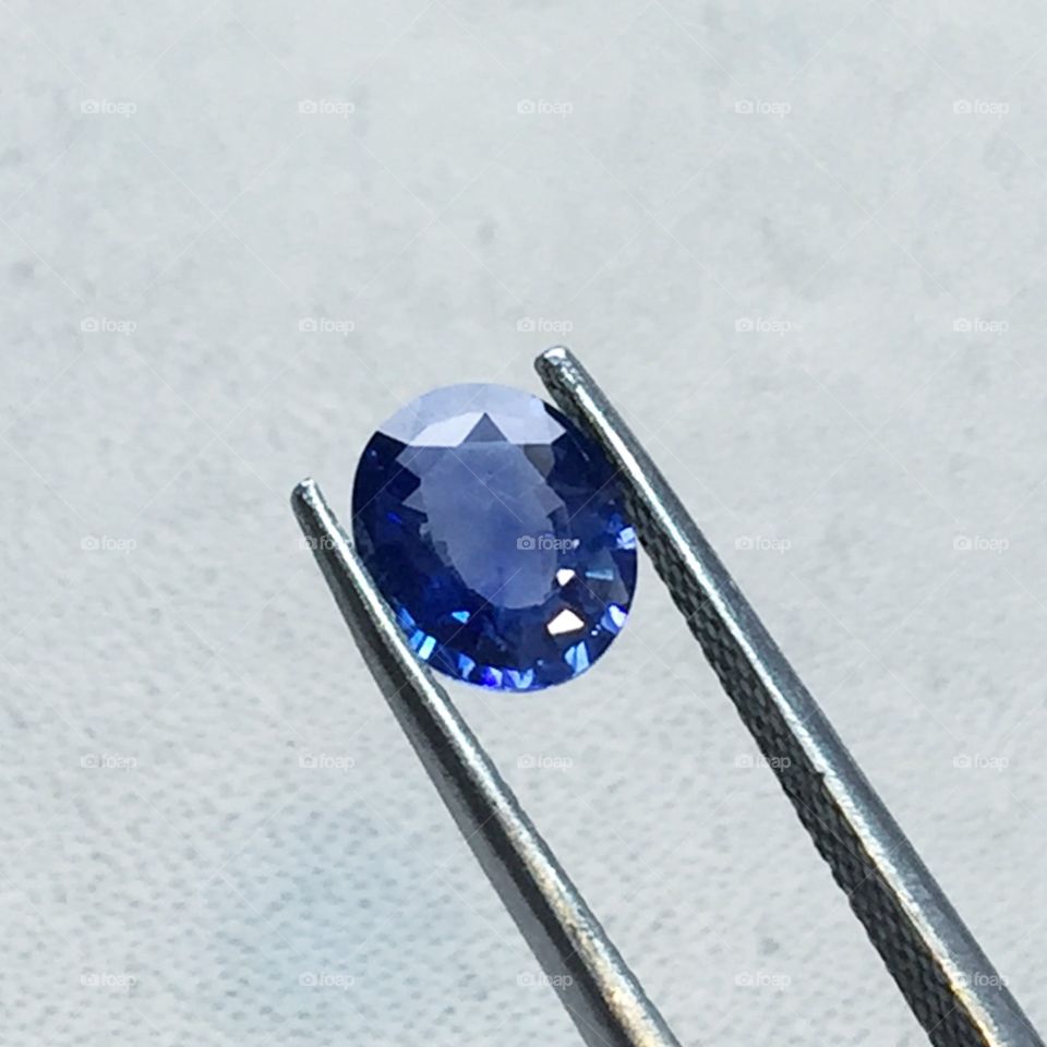 Blue sapphire gems