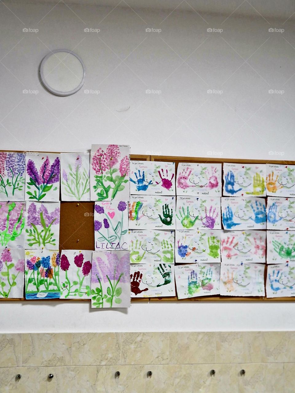 Children's drawings.