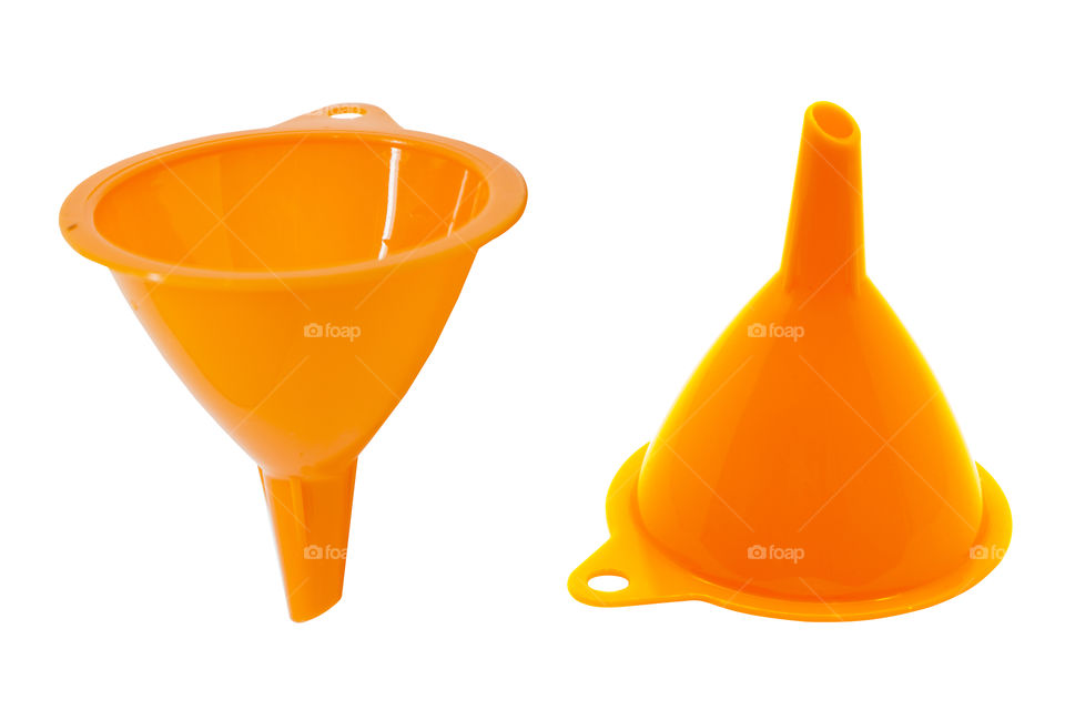 Yellow  Watering  funnel