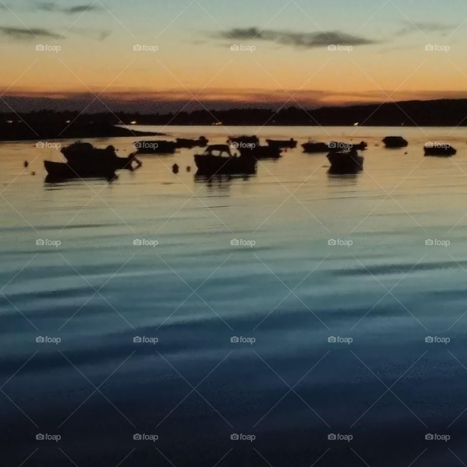 Segelboot Wasser. Still