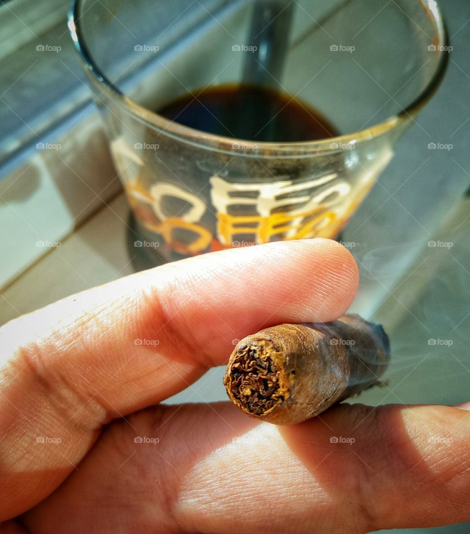 Morning cigar