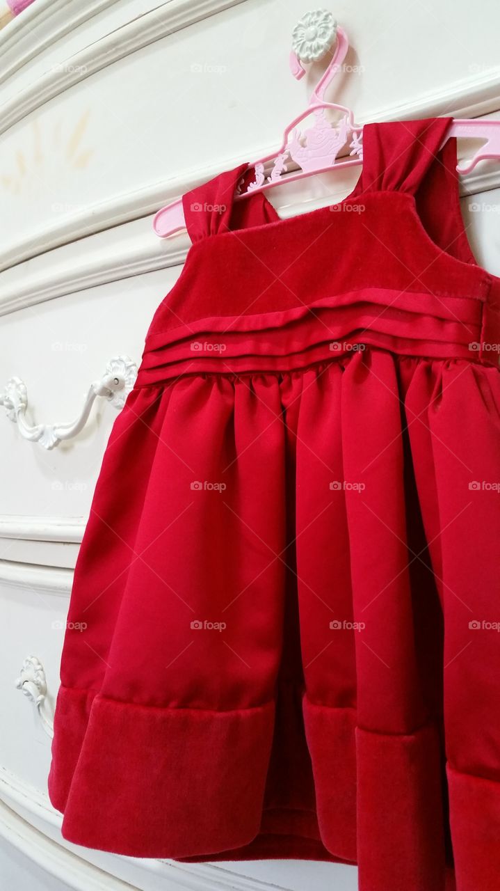 Cute red dress